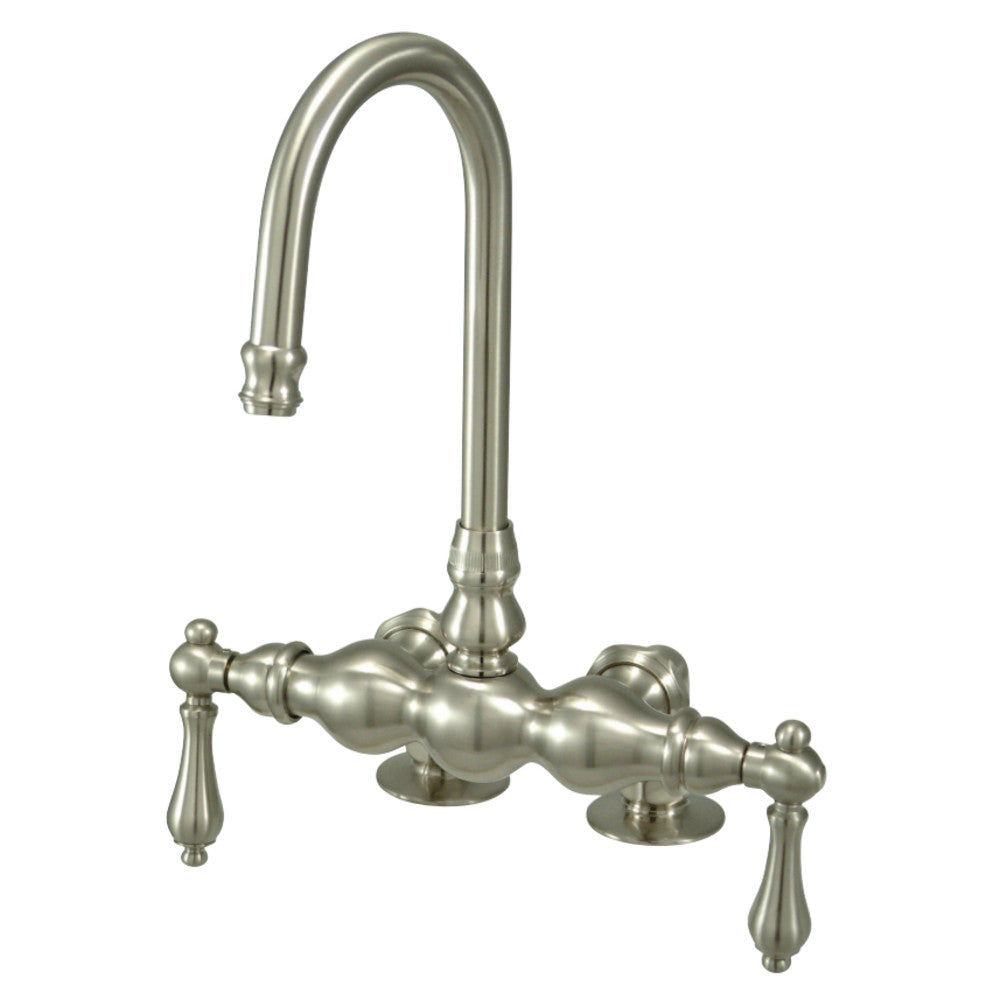 Vintage 3-3/8-Inch Deck Mount Tub Faucet