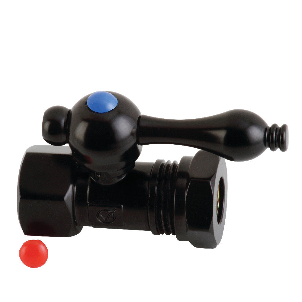 Kingston Brass Quarter Turn Valve (1/2&quot; FIP X 1/2&quot; or 7/16-Inch&quot; Slip Joint)