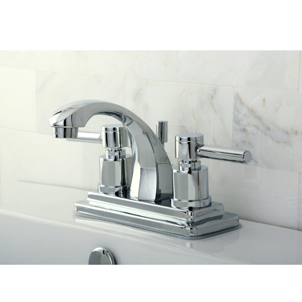 Kingston Brass KS4645DL 4 in. Centerset Bathroom Faucet
