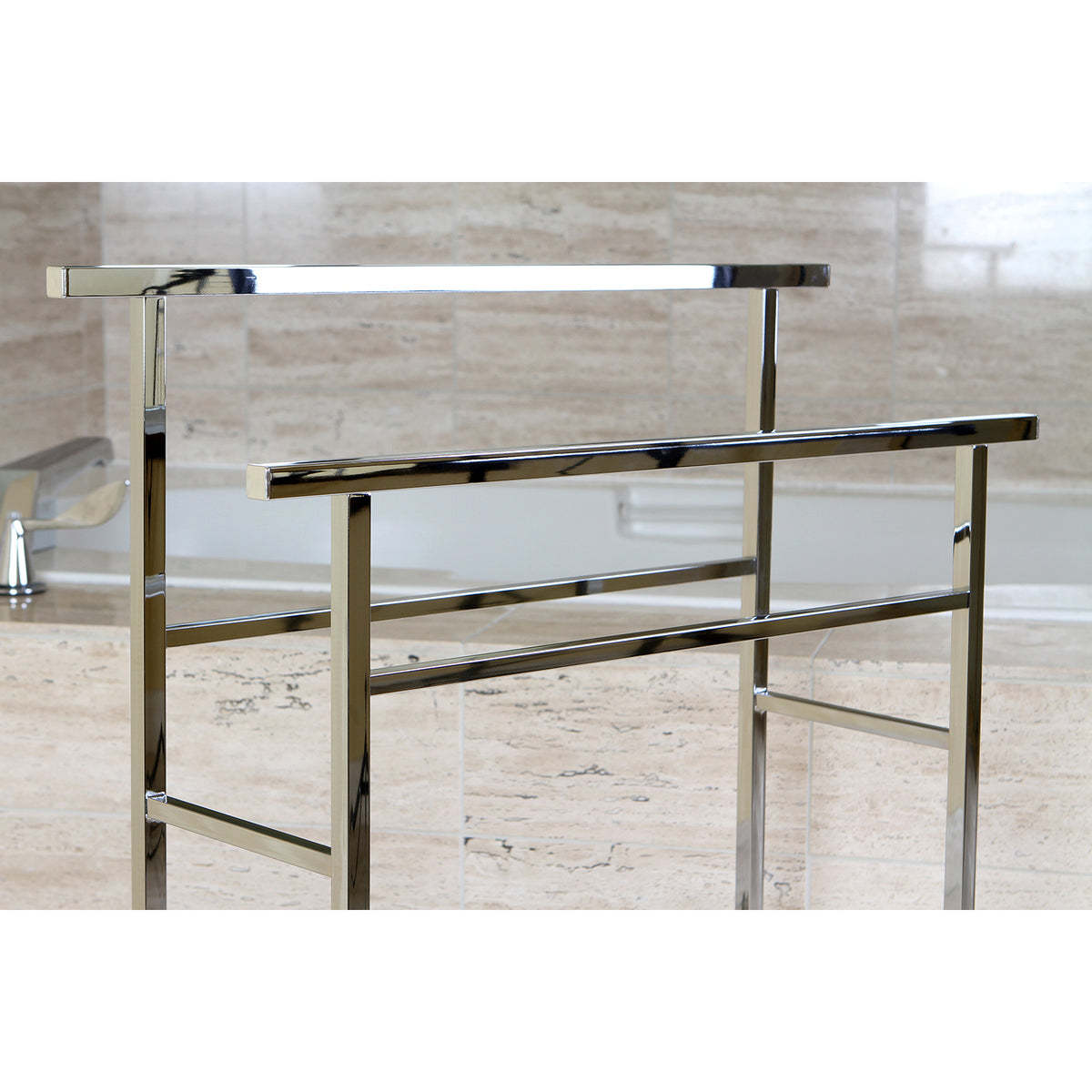 Kingston Brass Edenscape Pedestal Steel Construction Towel Rack