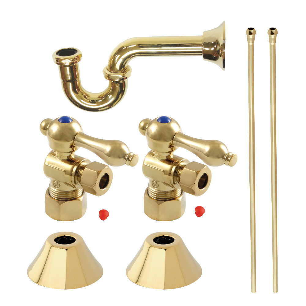 Kingston Brass Traditional Plumbing Sink Trim Kit with P-Trap