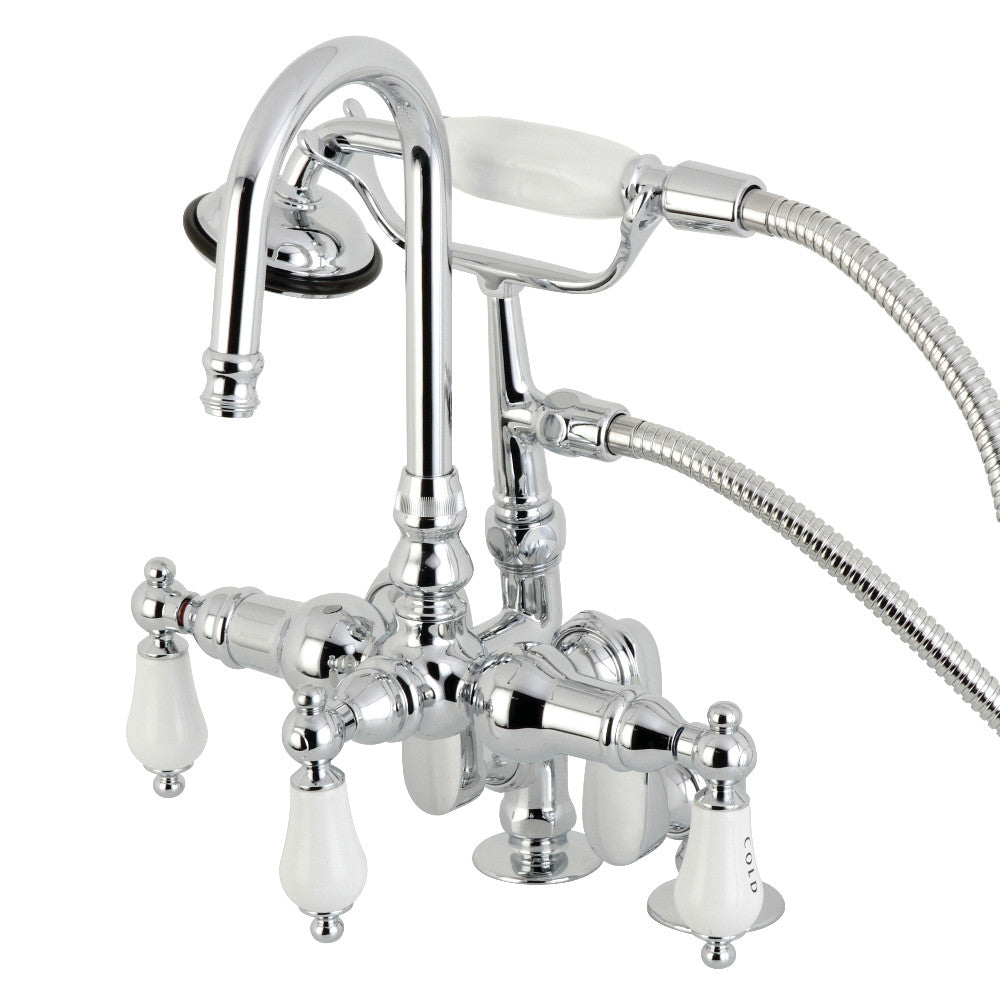 Vintage Clawfoot Tub Faucet with Hand Shower