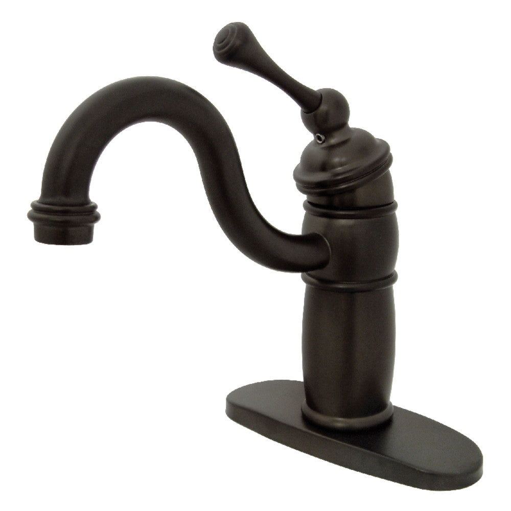 Kingston Brass KB1480BL Vintage Single-Handle Monoblock Bar Faucet