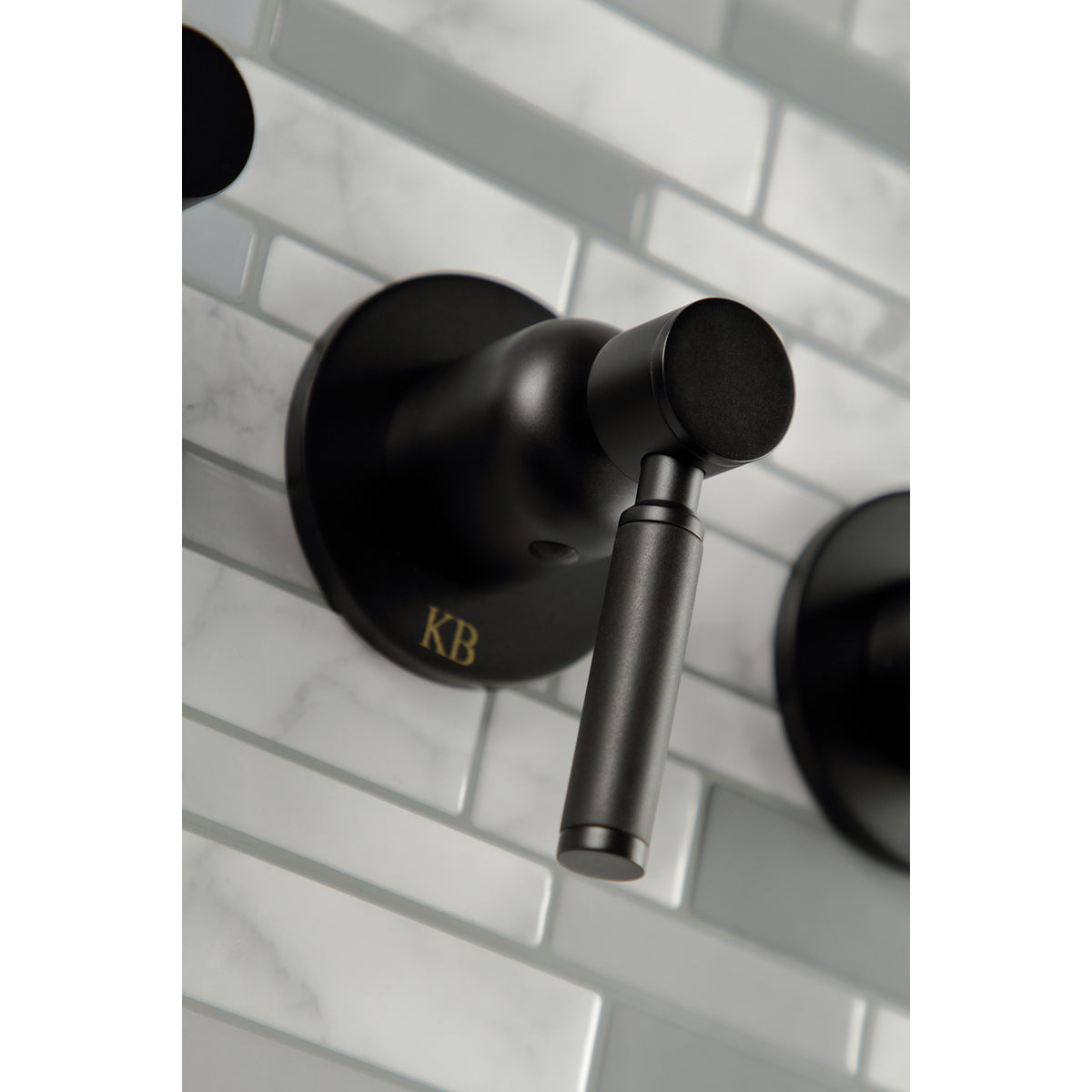 Kaiser Three-Handle Tub and Shower Faucet