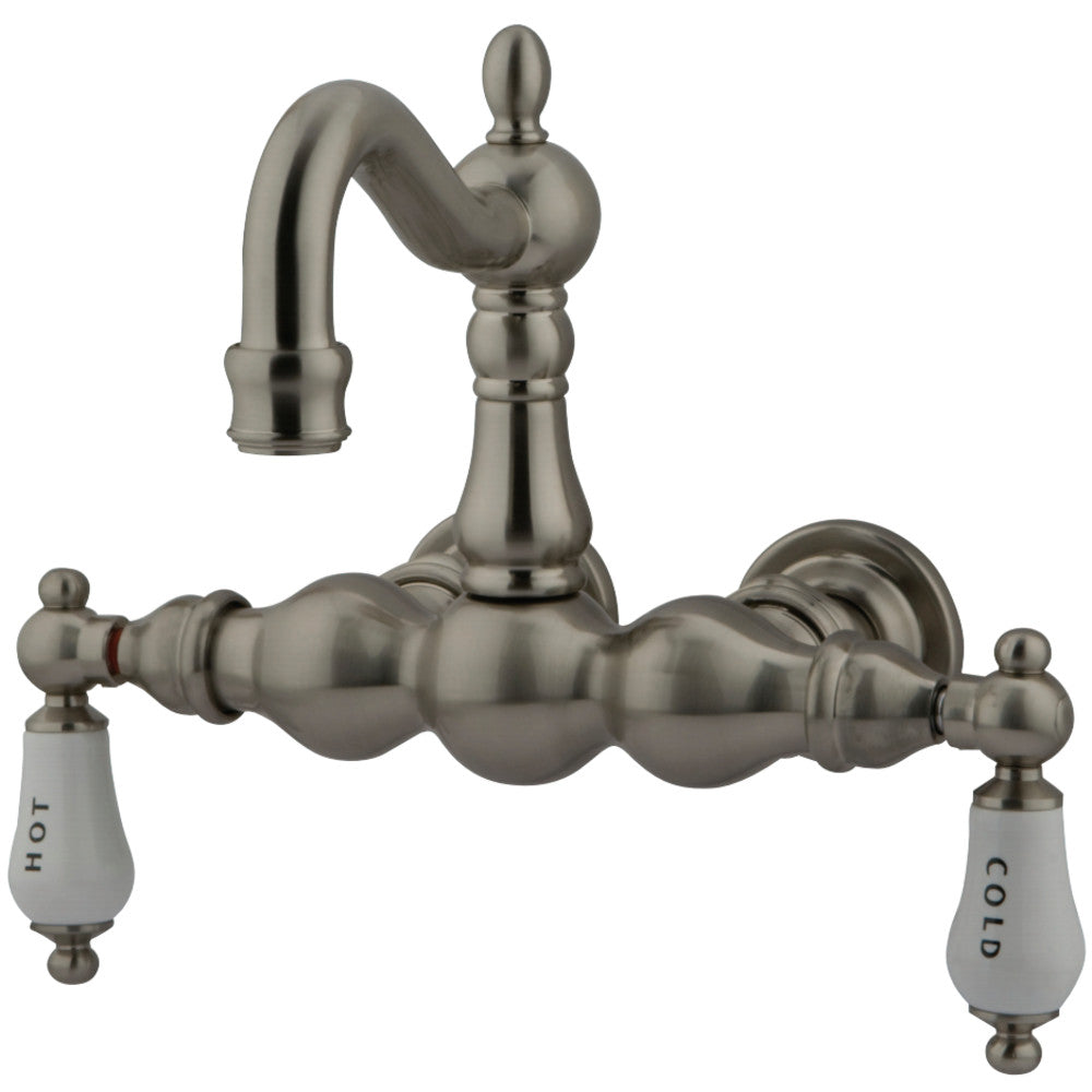 Vintage 3-3/8-Inch Wall Mount Tub Faucet