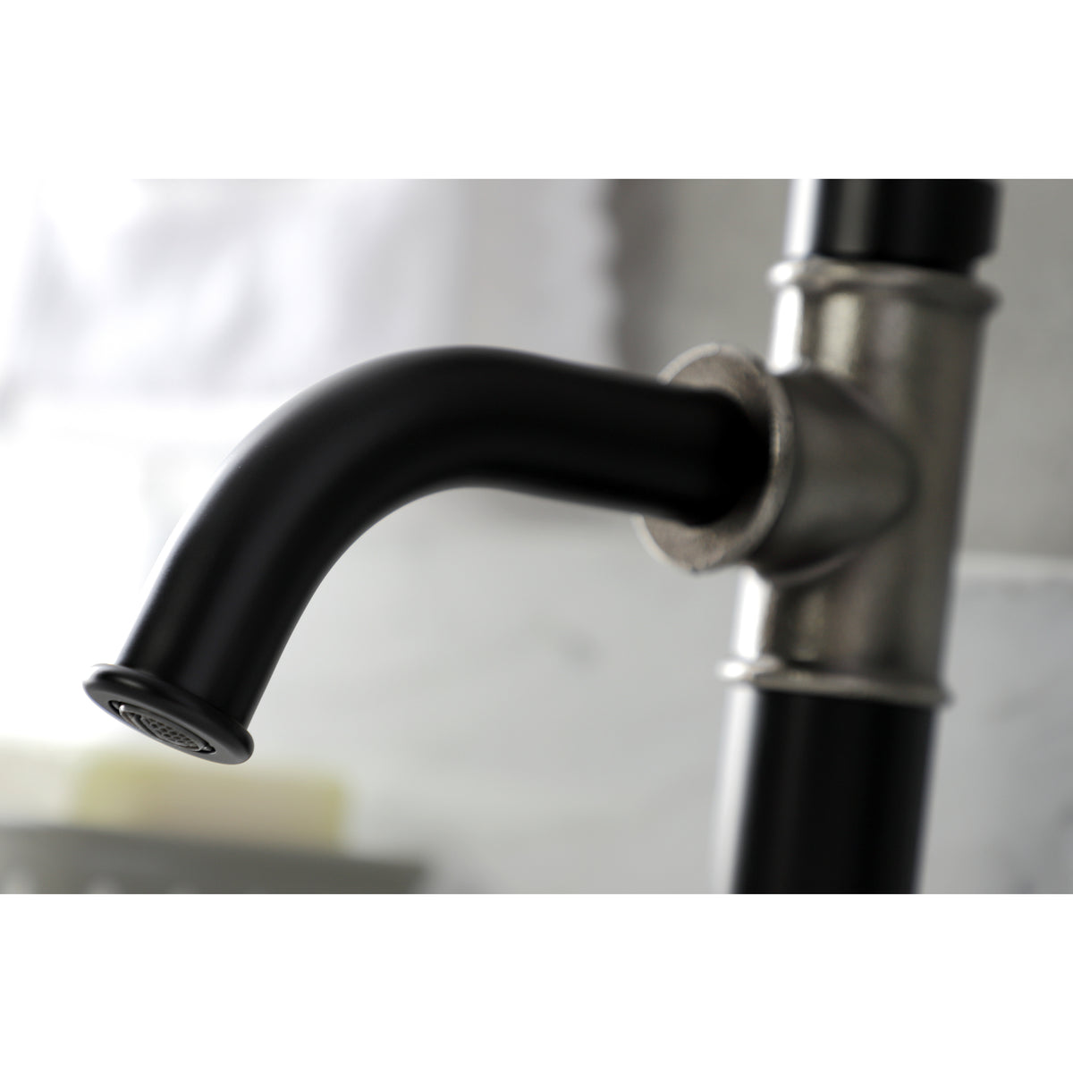 Kingston Brass KSD2828KL Whitaker Single-Handle Bathroom Faucet with Push Pop-Up