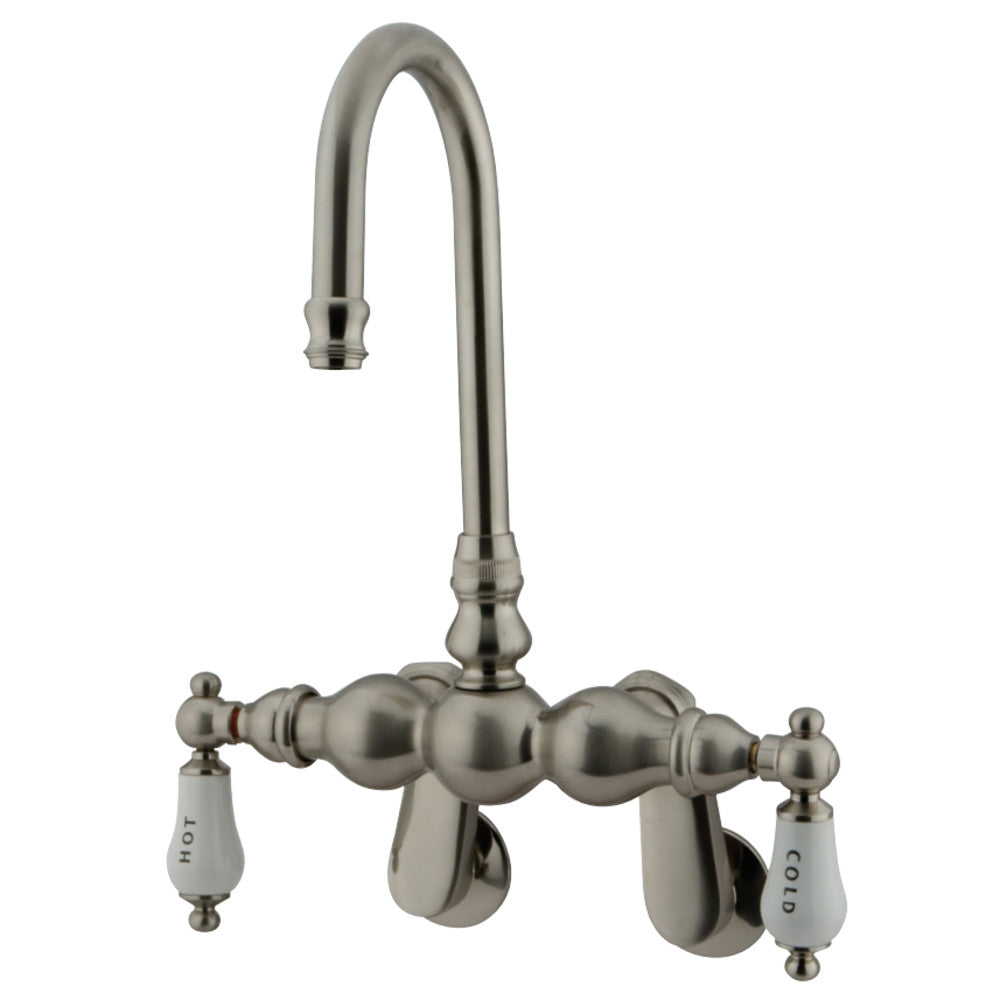 Vintage Adjustable Center Wall Mount Tub Faucet