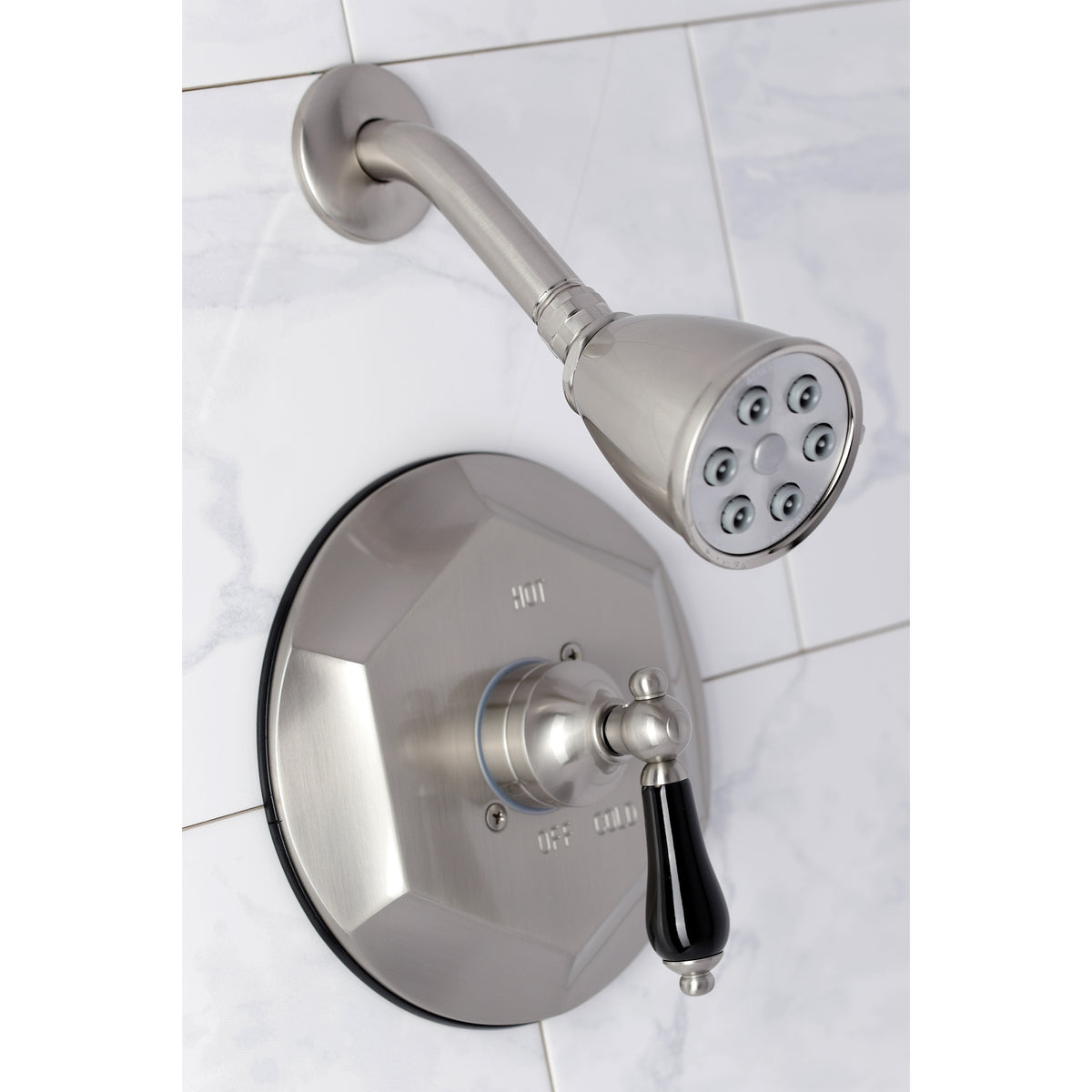 Metropolitan Onyx Shower Faucet Only with Lever Handle