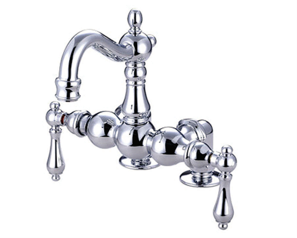 Vintage 3-3/8-Inch Deck Mount Tub Faucet
