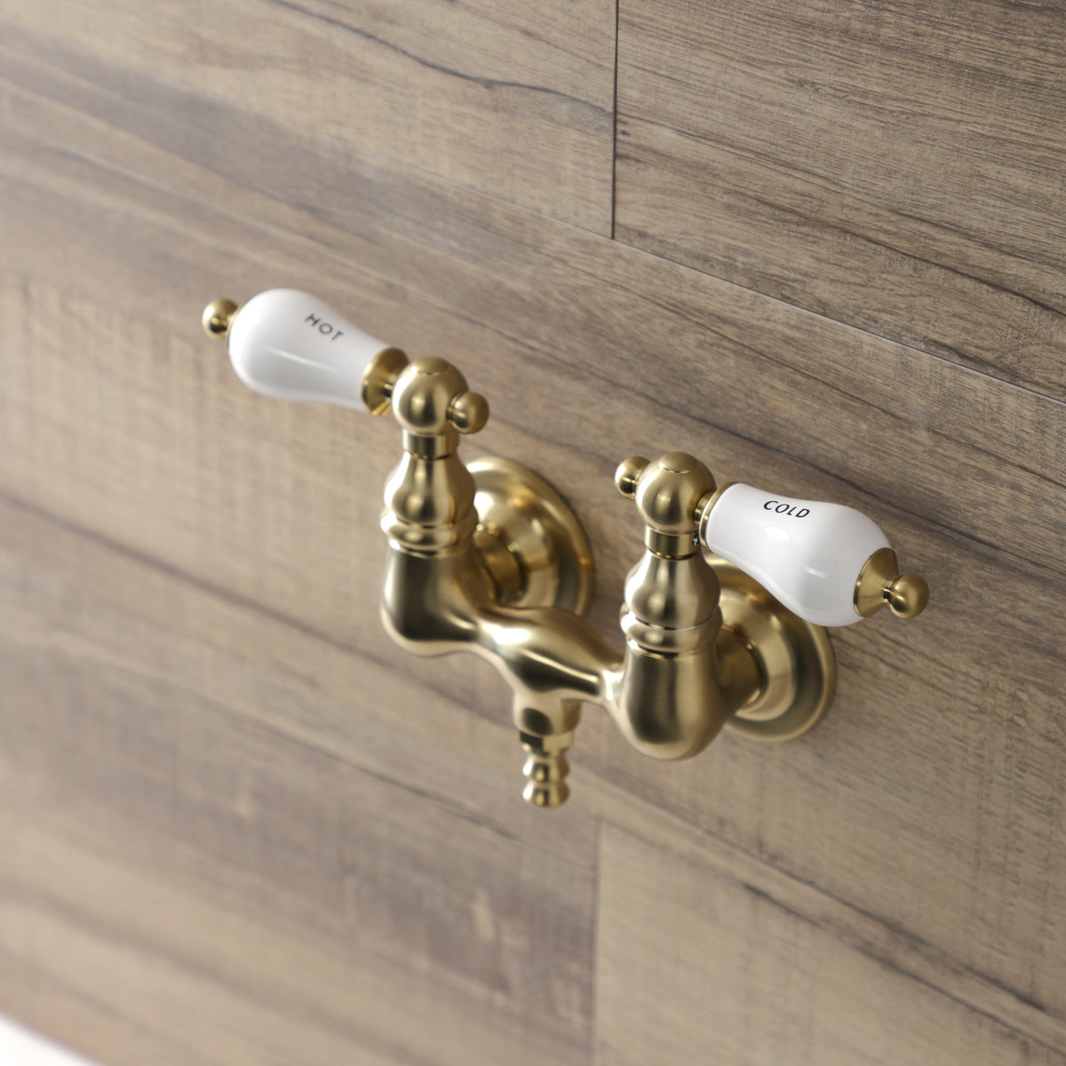 Aqua Vintage 39510 Inch Wall Mount Tub Faucet