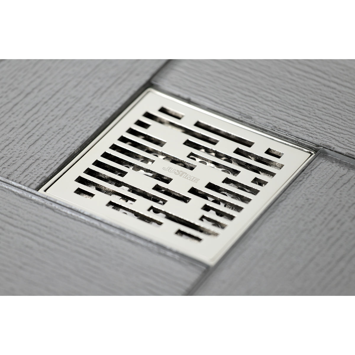 Kingston Brass Watercourse Transit 4&quot; Square Grid Shower Drain