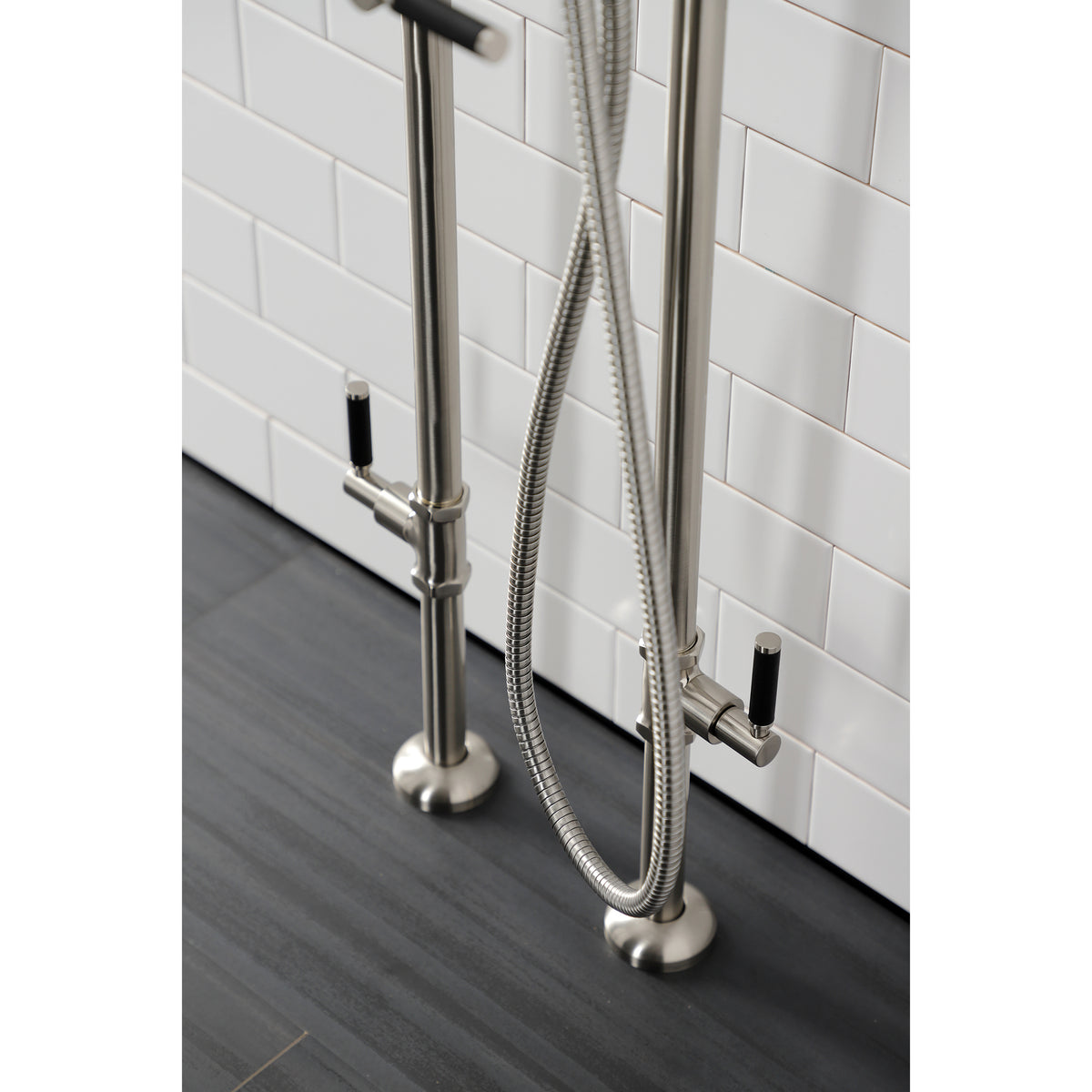 Vintage CCK8406DKL Concord Freestanding Tub Faucet with Supply Line,Stop Valve