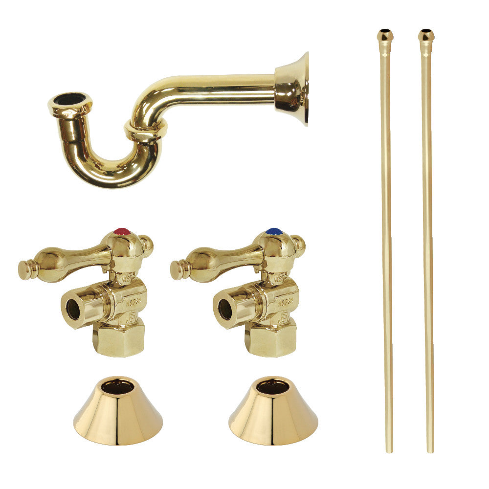 Kingston Brass Traditional Plumbing Sink Trim Kit with P-Trap