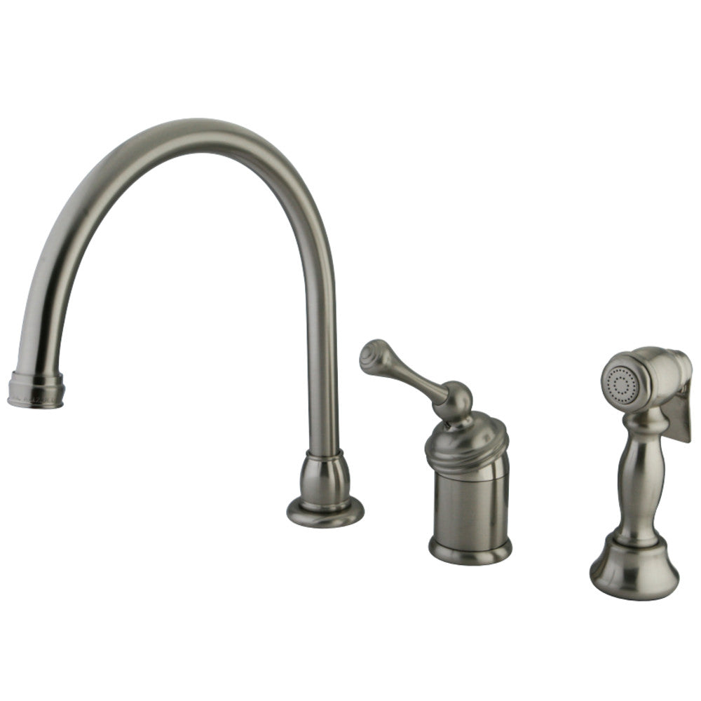 Kingston Brass KB3811BLBS Single-Handle Kitchen Faucet
