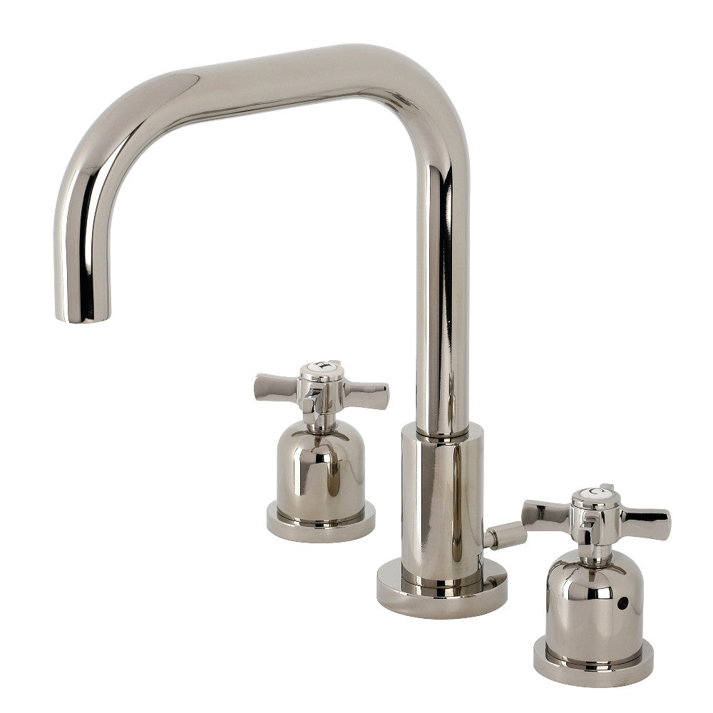Kingston Brass FSC8931ZX Millennium Widespread Bathroom Faucet with Brass Pop-Up
