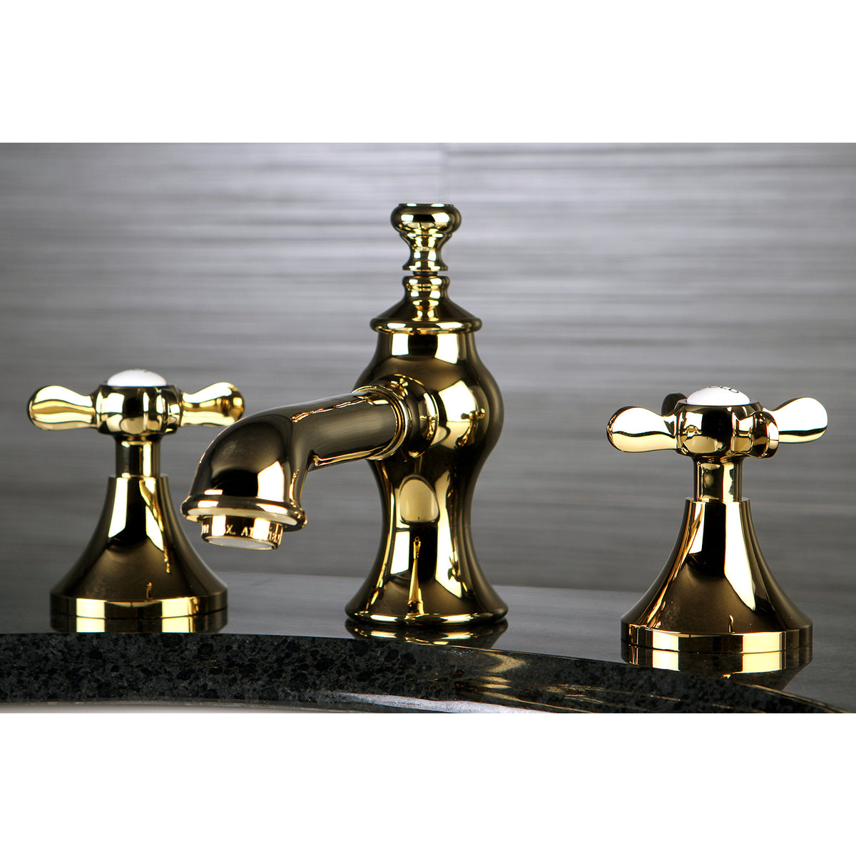 Kingston Brass KC7065BEX 8 in. Widespread Bathroom Faucet