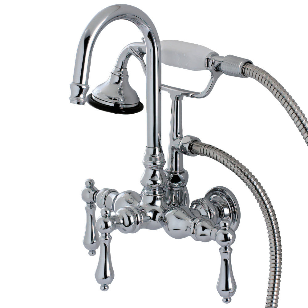 Aqua Vintage Wall Mount Clawfoot Tub Faucet