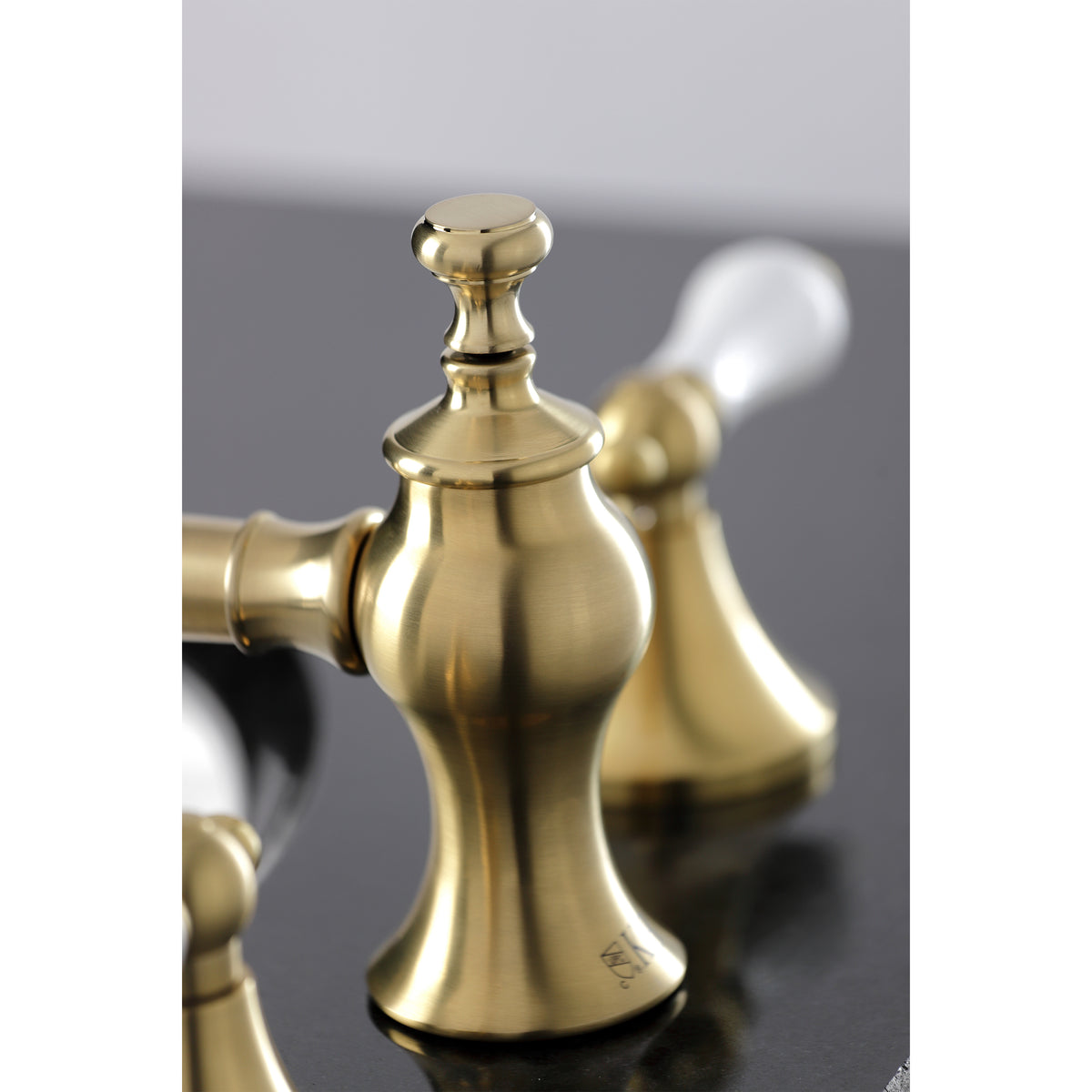 Kingston Brass KC7063PL Vintage 8 in. Widespread Bathroom Faucet