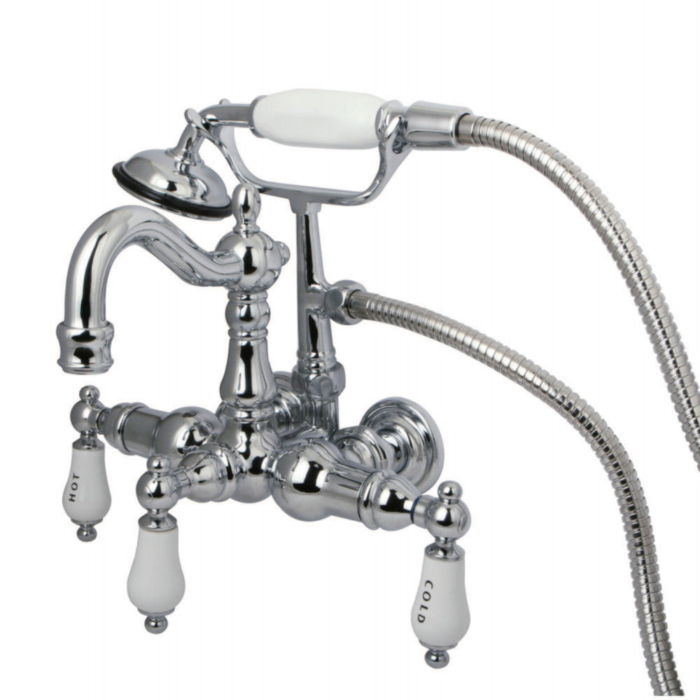 Vintage 3-3/8-Inch Wall Mount Tub Faucet