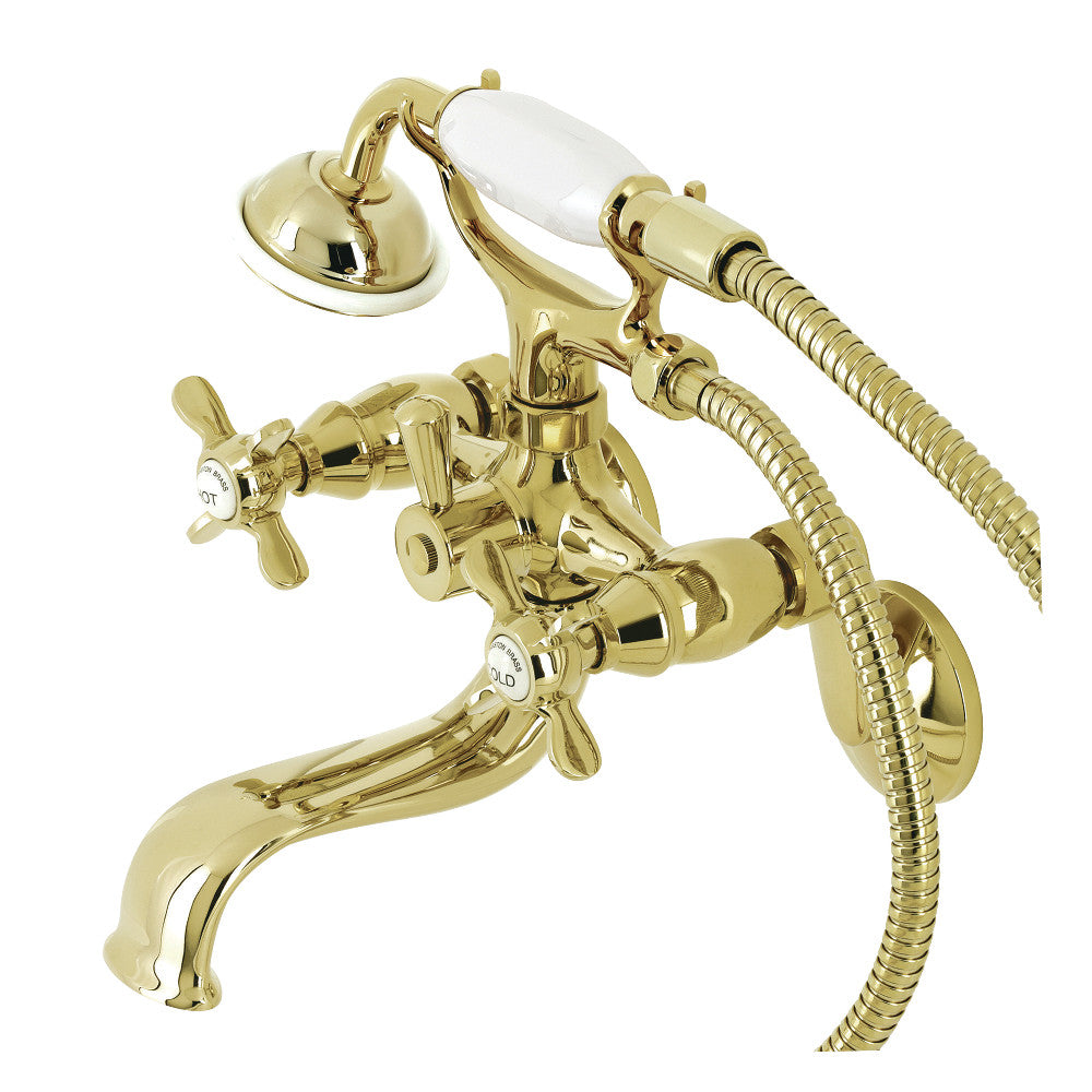 Essex Wall Mount Clawfoot Tub Faucet with Hand Shower