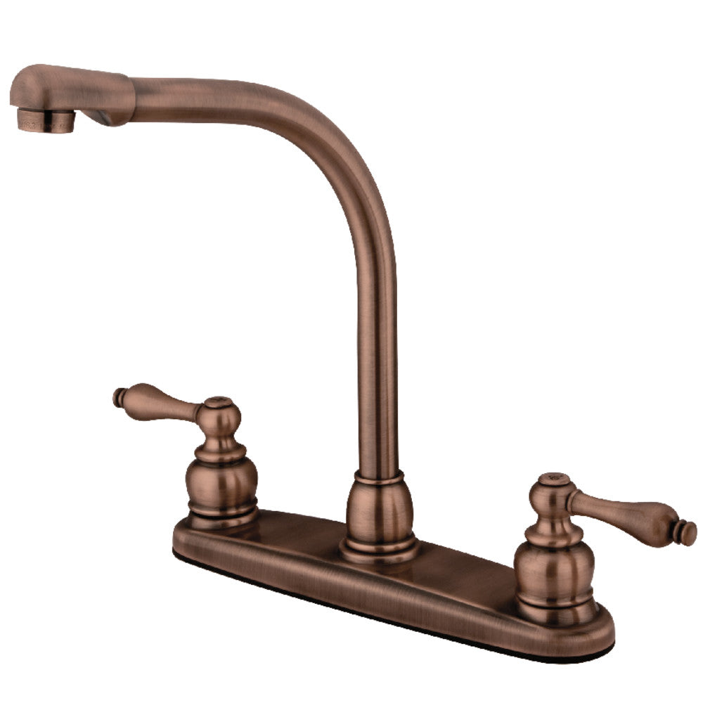 Kingston Brass KB716ALLS Victorian Centerset Kitchen Faucet