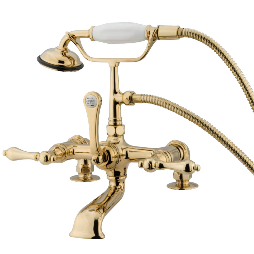 Vintage 7-Inch Deck Mount Tub Faucet
