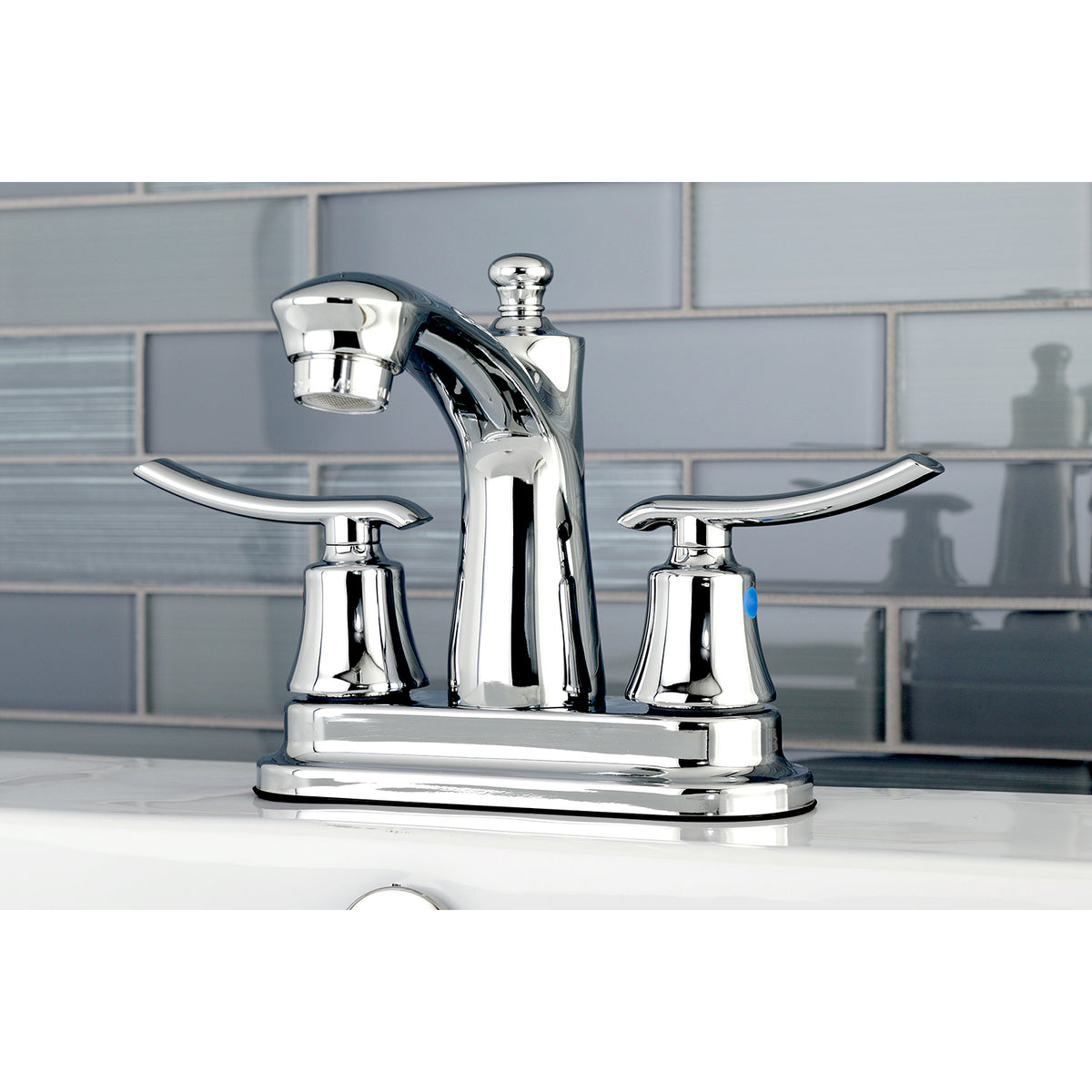 Kingston Brass FB7625JL 4 in. Centerset Bathroom Faucet