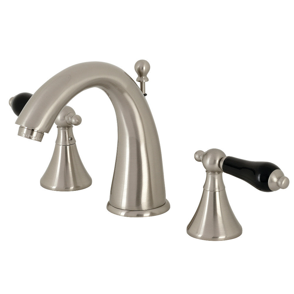 Kingston Brass KS2975PKL Duchess Widespread Bathroom Faucet with Brass Pop-Up