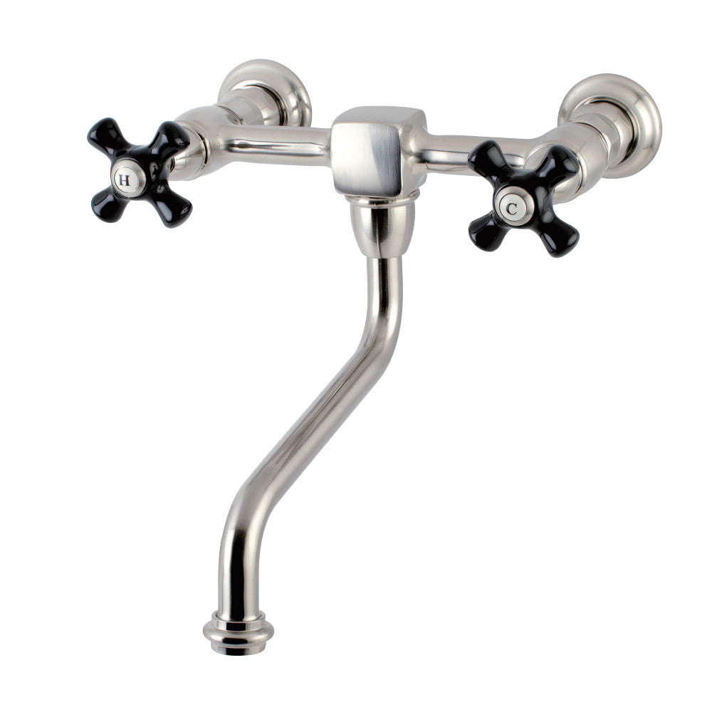 Kingston Brass KS1215PKX Duchess Wall Mount Bathroom Faucet