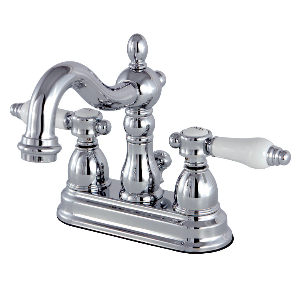 Kingston Brass KS1605BPL 4 in. Centerset Bathroom Faucet