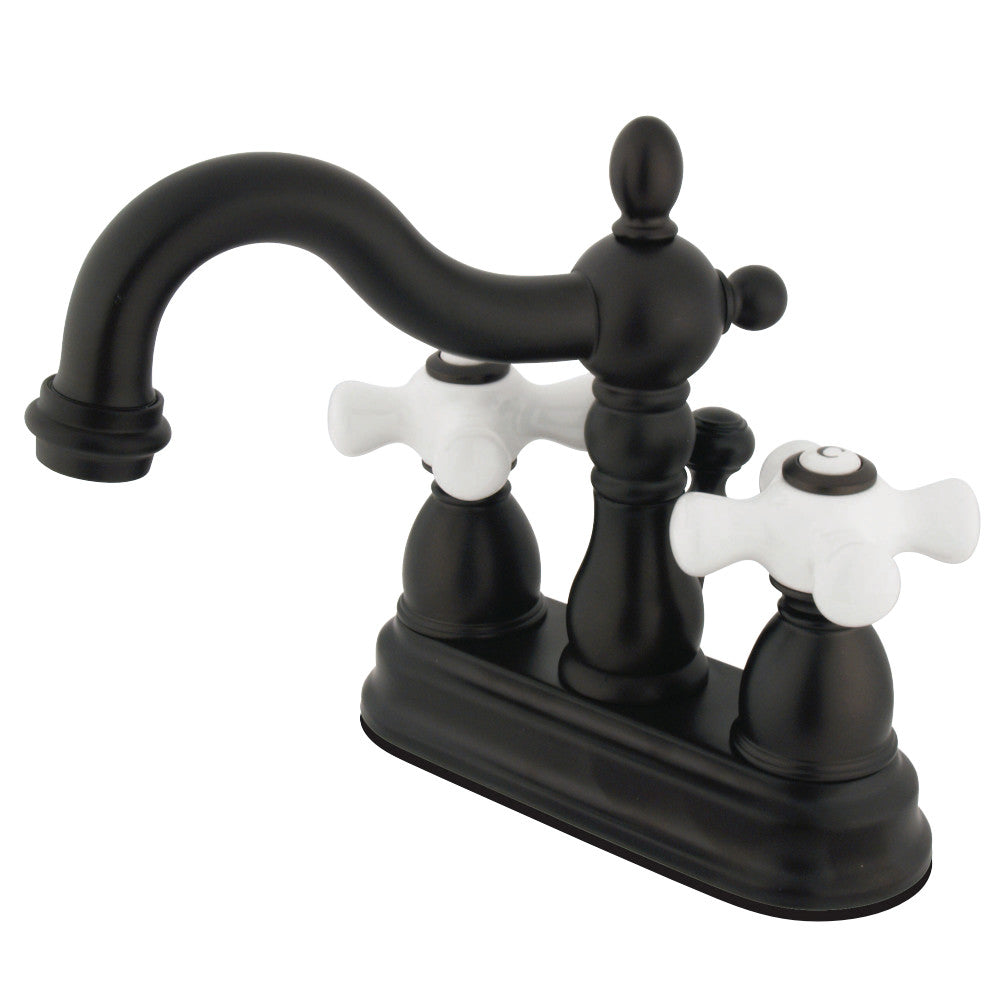 Kingston Brass KB160PXAC Heritage 4 in. Centerset Bathroom Faucet