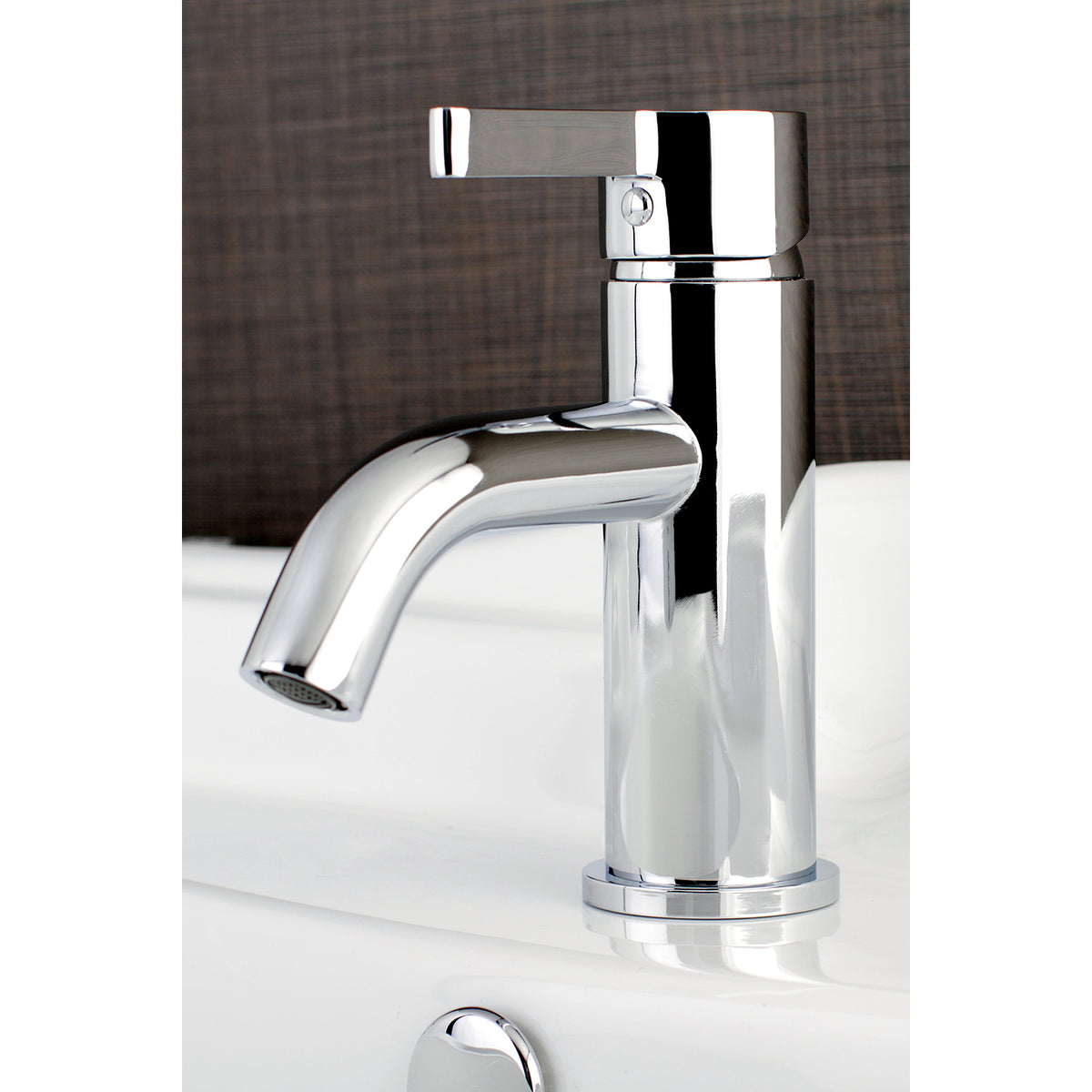 Fauceture LS8228CTL Continental Single-Handle Bathroom Faucet with Push Pop-Up