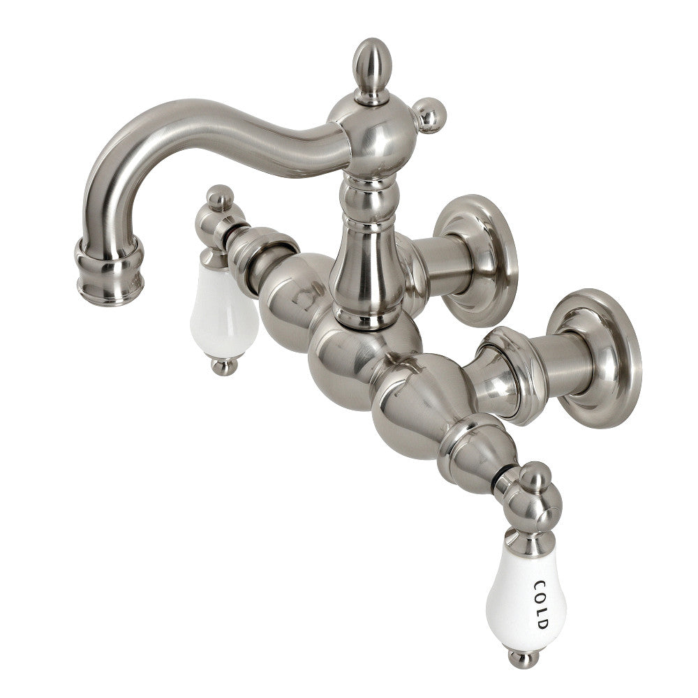 Heritage 3-3/8&quot; Tub Wall Mount Clawfoot Tub Faucet