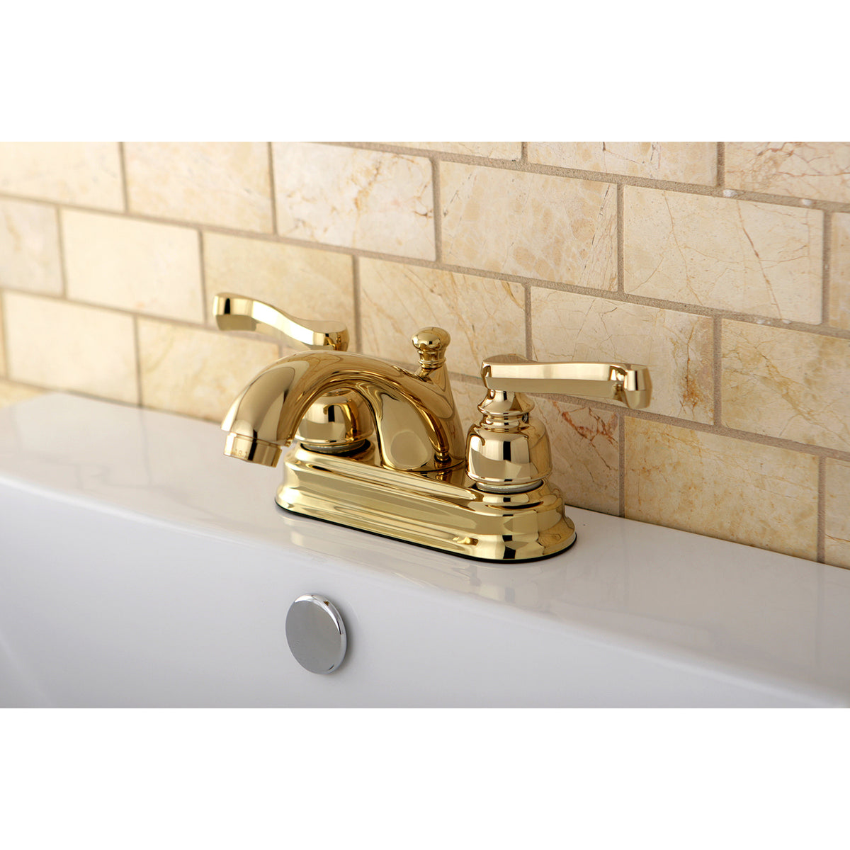Kingston Brass KB5609FL 4 in. Centerset Bathroom Faucet