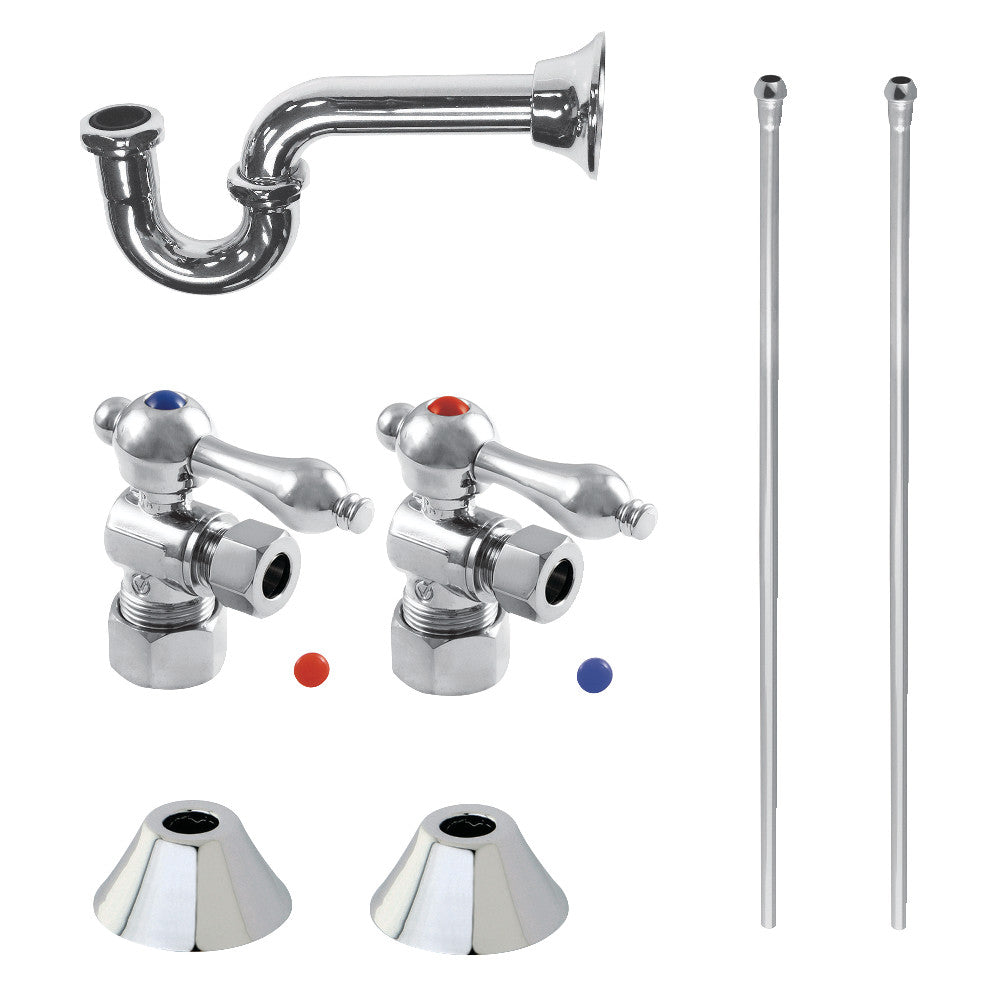 Kingston Brass Traditional Plumbing Sink Trim Kit with P-Trap