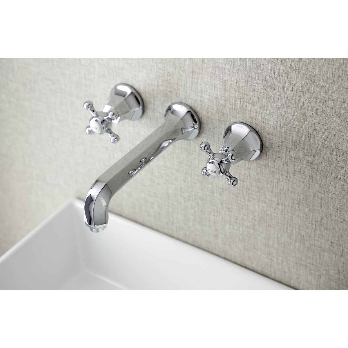 Kingston Brass KS4122BX Wall Mount Bathroom Faucet