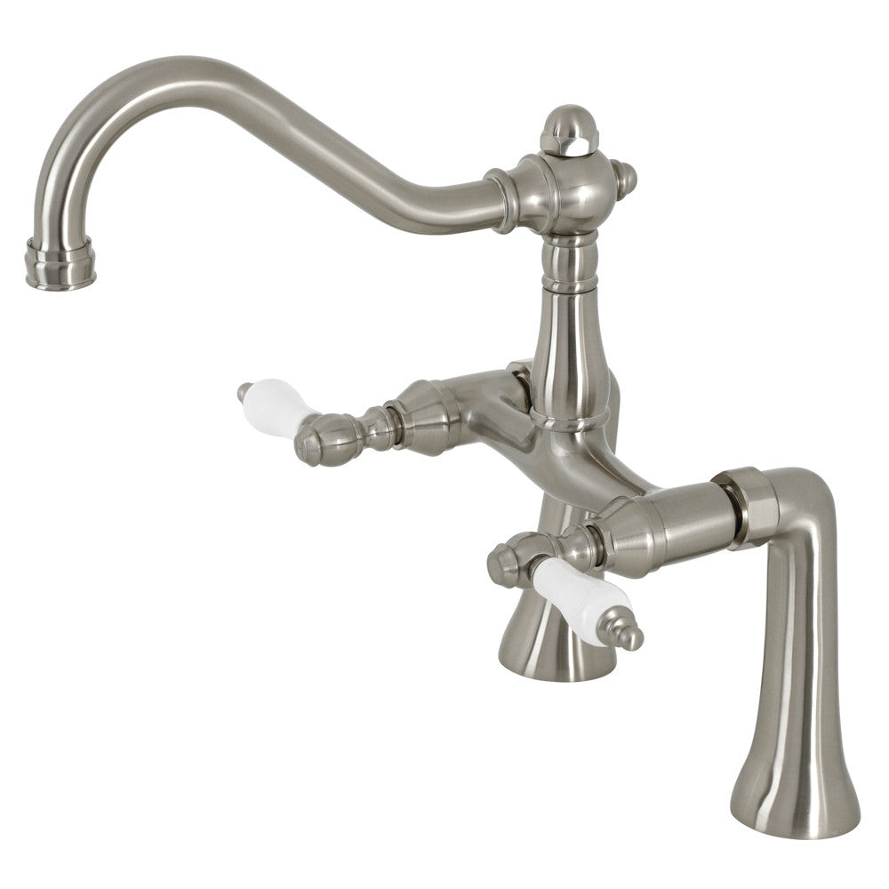 Restoration Deck Mount Clawfoot Tub Faucet