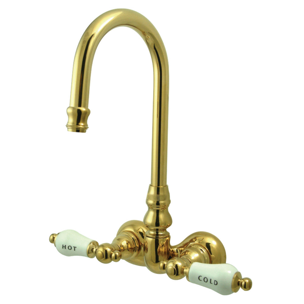 Vintage 3-3/8-Inch Wall Mount Tub Faucet
