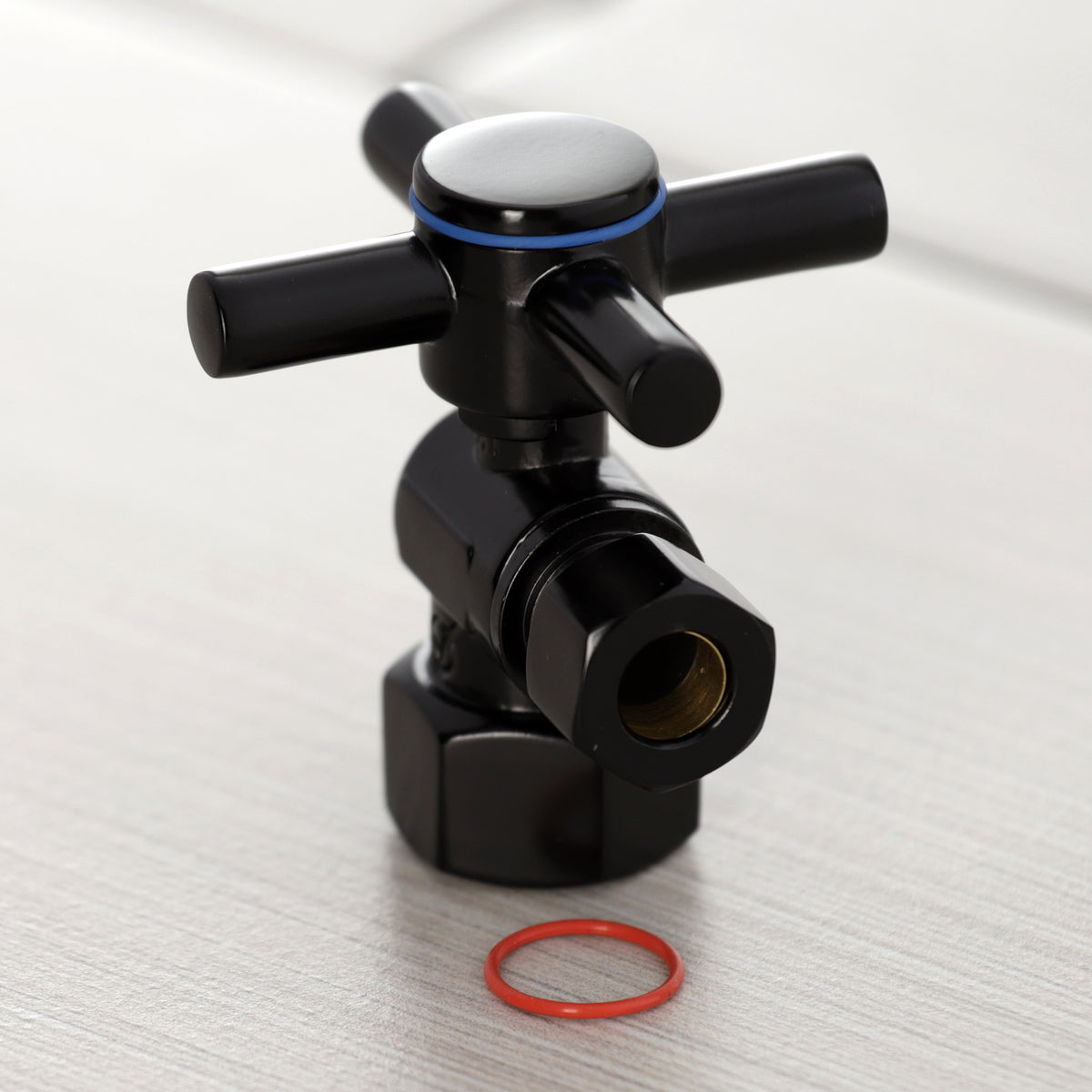 Kingston Brass Concord 1/2&quot; IPS x 3/8&quot; O.D. Quarter Turn Angle Stop Valve