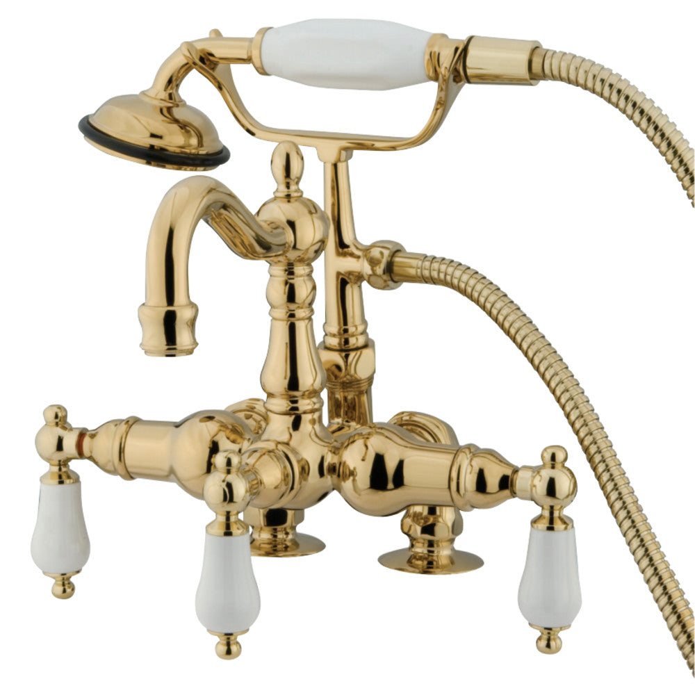 Vintage 3-3/8-Inch Deck Mount Tub Faucet