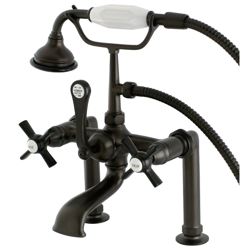 Aqua Vintage Millennium Deck Mount Clawfoot Tub Faucet