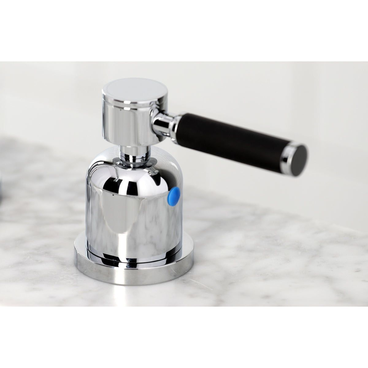 Kingston Brass FSC8930DKL Kaiser Widespread Bathroom Faucet with Brass Pop-Up