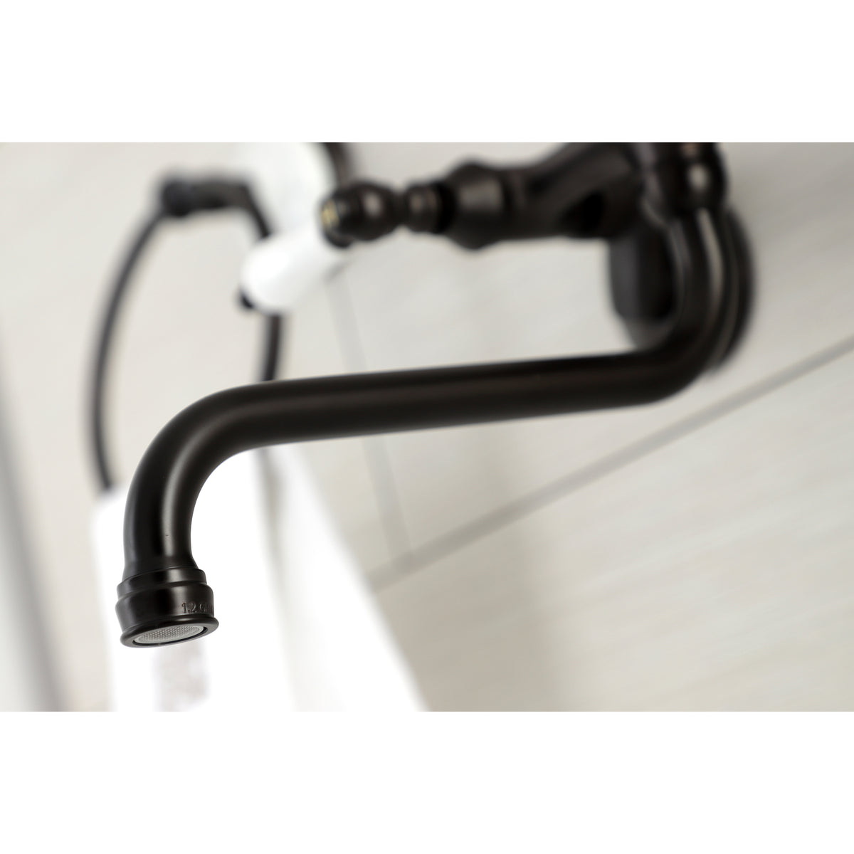 Kingston Brass KS515PN Wall Mount Bathroom Faucet