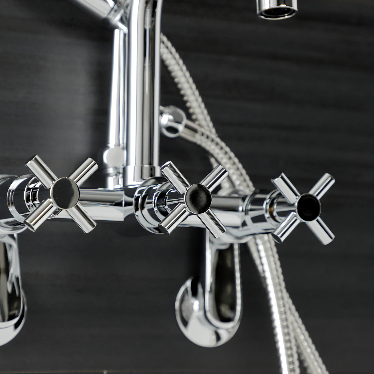 Aqua Vintage Concord Wall Mount Clawfoot Tub Faucet