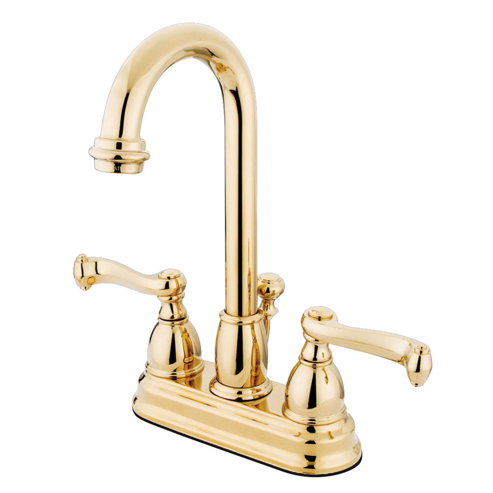 Kingston Brass KB3615FL 4 in. Centerset Bathroom Faucet