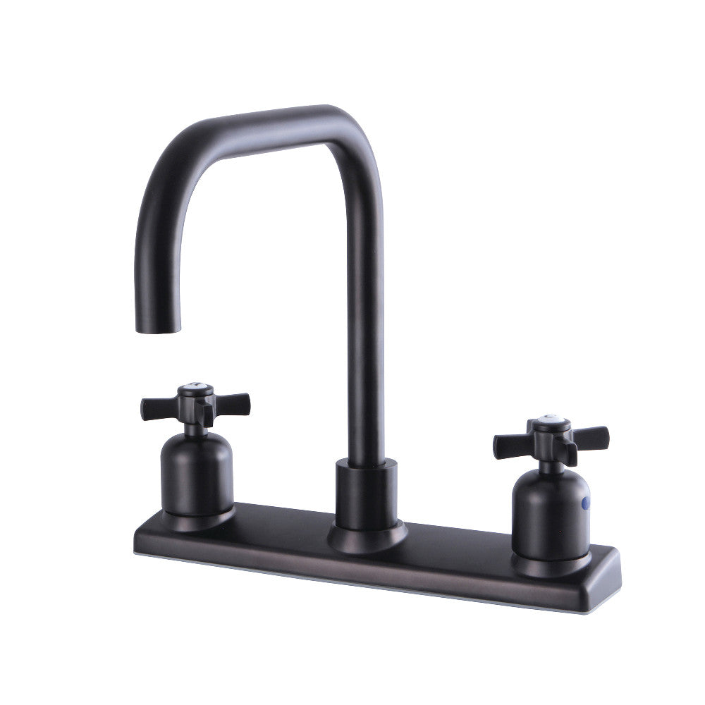 Kingston Brass FB2145ZX Millennium 8-Inch Centerset Kitchen Faucet