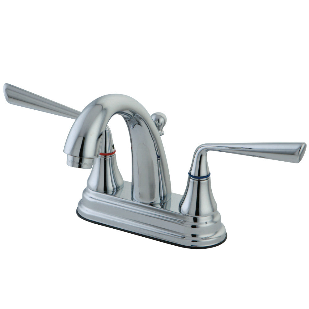 Kingston Brass KS7611ZL 4 in. Centerset Bathroom Faucet