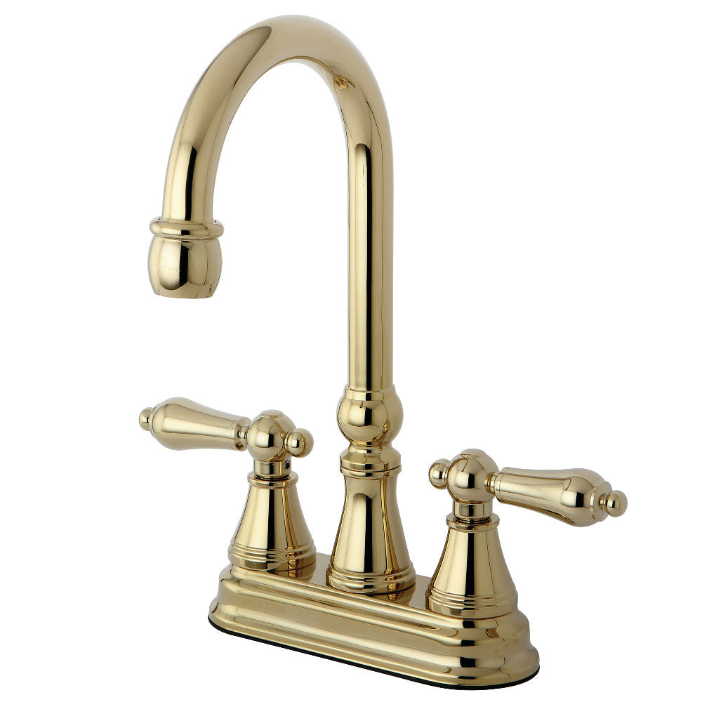 Kingston Brass KS2498AL Governor Bar Faucet Without Pop-Up