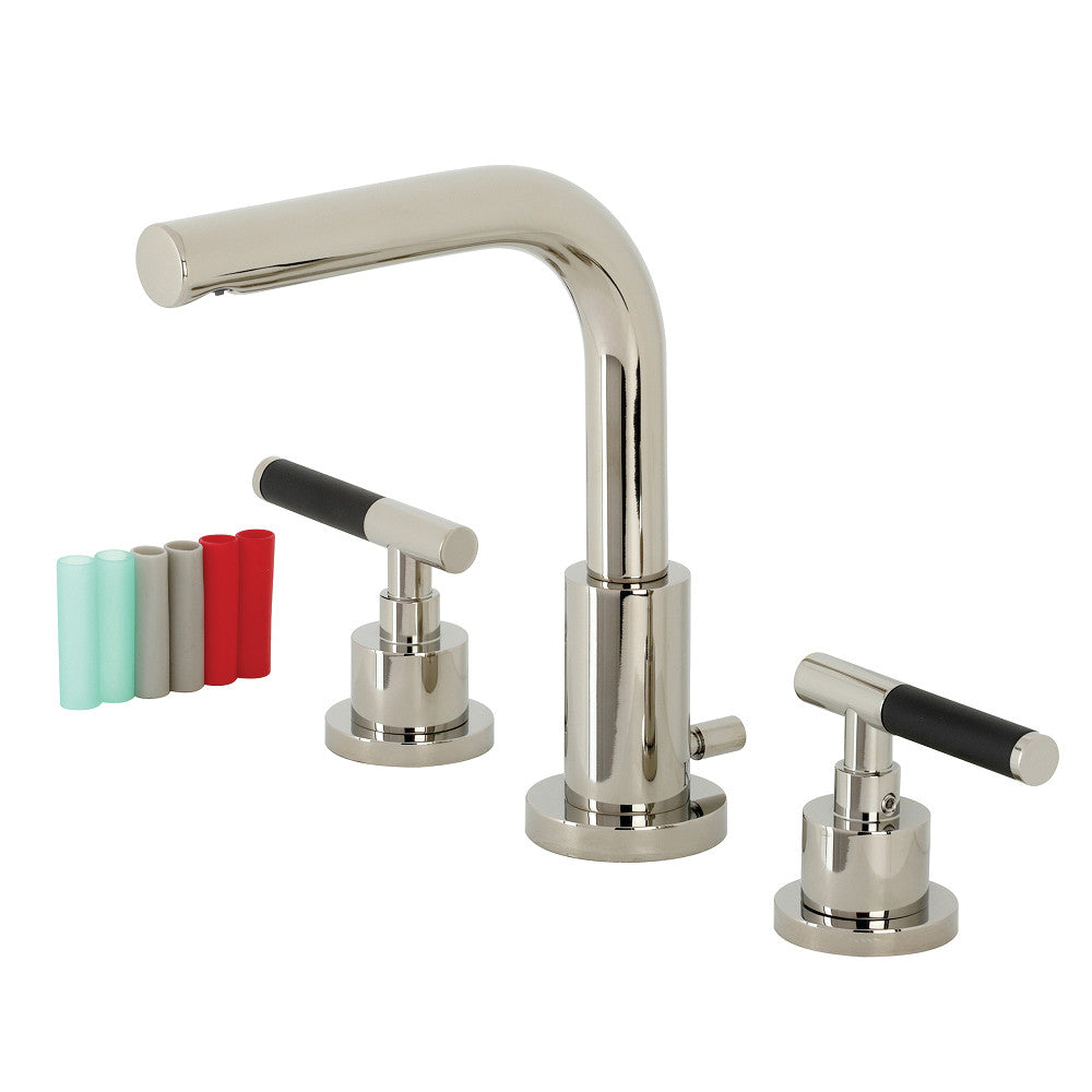 Fauceture FSC8953CKL Kaiser Widespread Bathroom Faucet with Brass Pop-Up