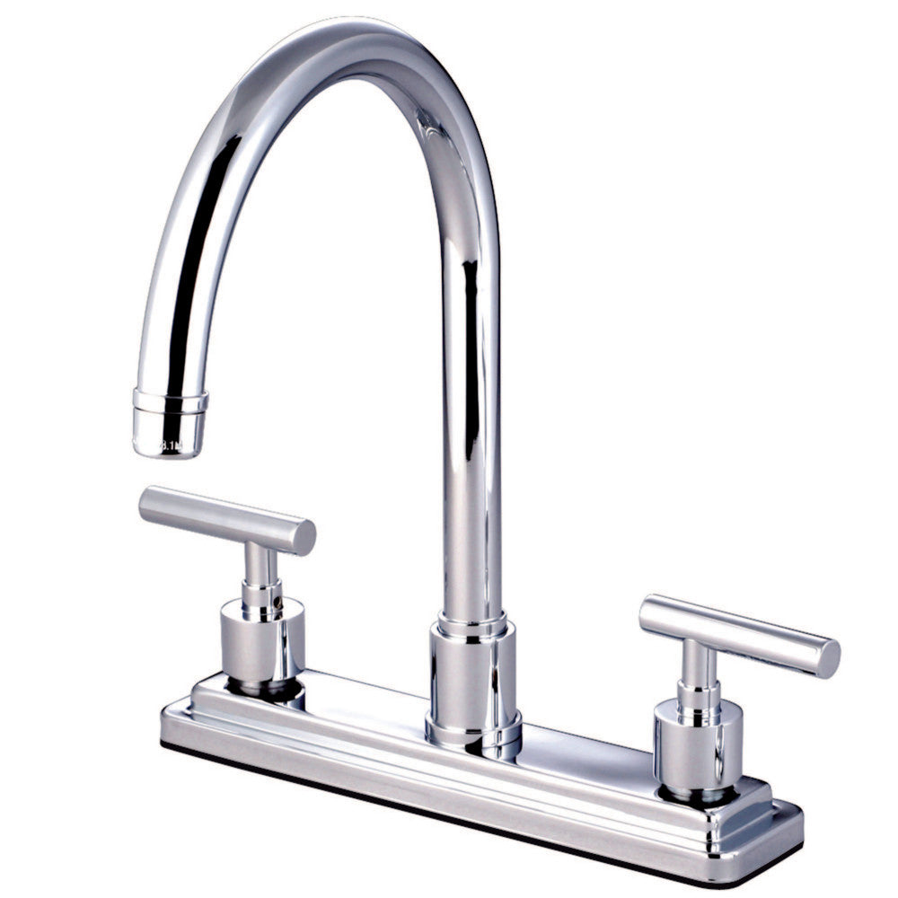 Kingston Brass KS8792CMLLS Manhattan Centerset Kitchen Faucet